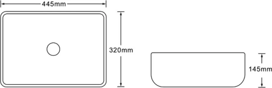 картинка Раковина керамическая SantiLine SL-7023 