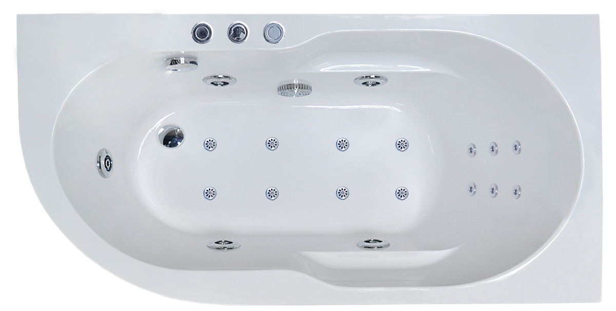 картинка Гидромассажная ванна Royal Bath AZUR DE LUXE 150x80x60R 