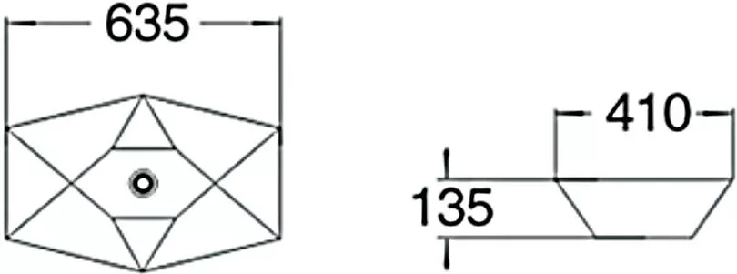 картинка Раковина керамическая SantiLine SL-1059 