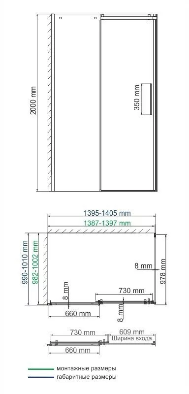 фото Душевой уголок WasserKRAFT Alme 15R37 