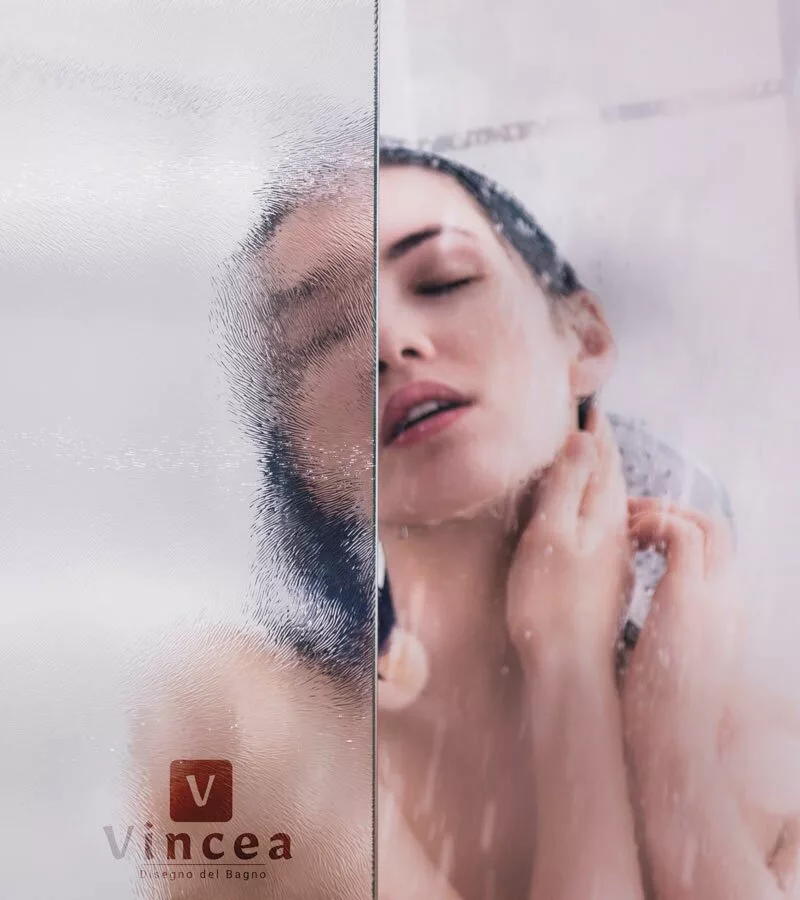 фото Душевой уголок Vincea Garda VSS-1G9011CH, 110х90, профиль хром, стекло шиншилла 