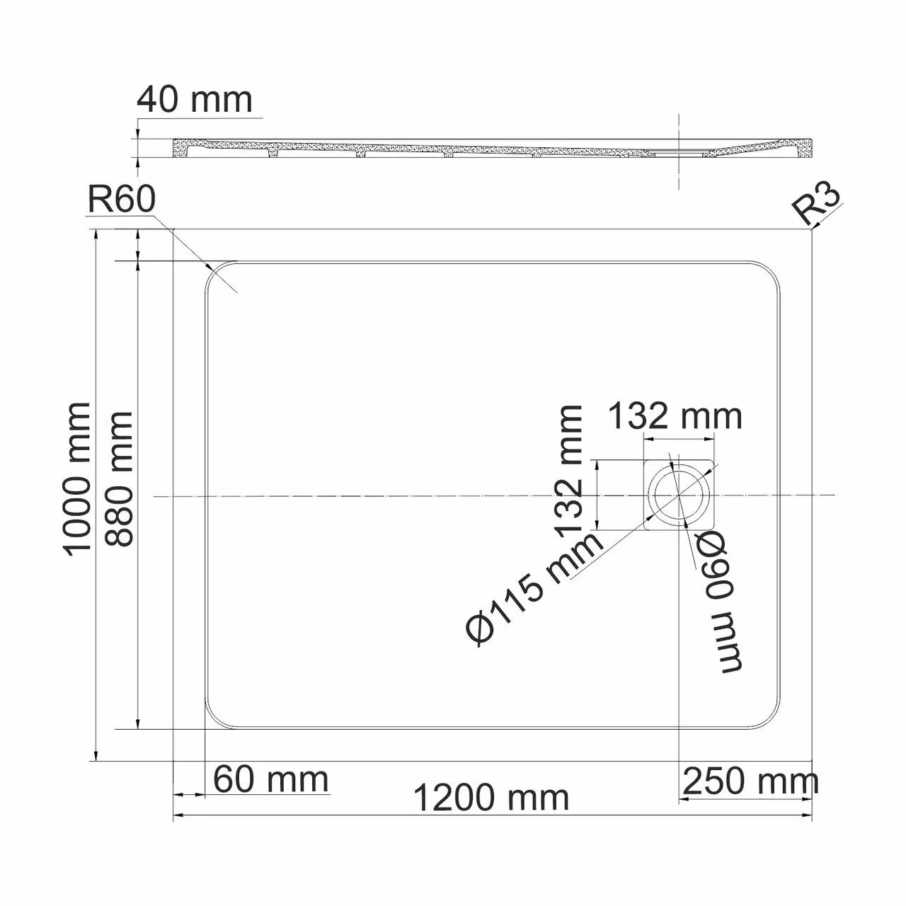 фото Душевой поддон WasserKRAFT 19T10 