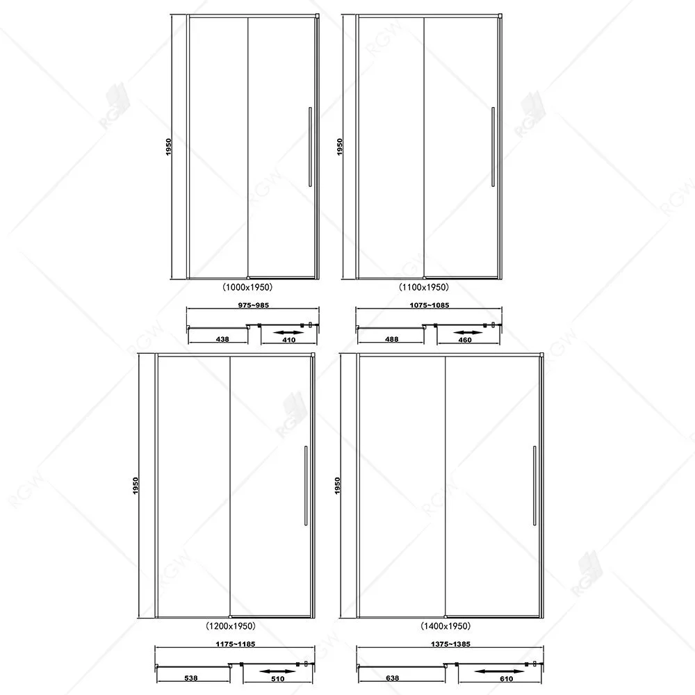 картинка Душевая дверь RGW SV-12B 32321213-14 