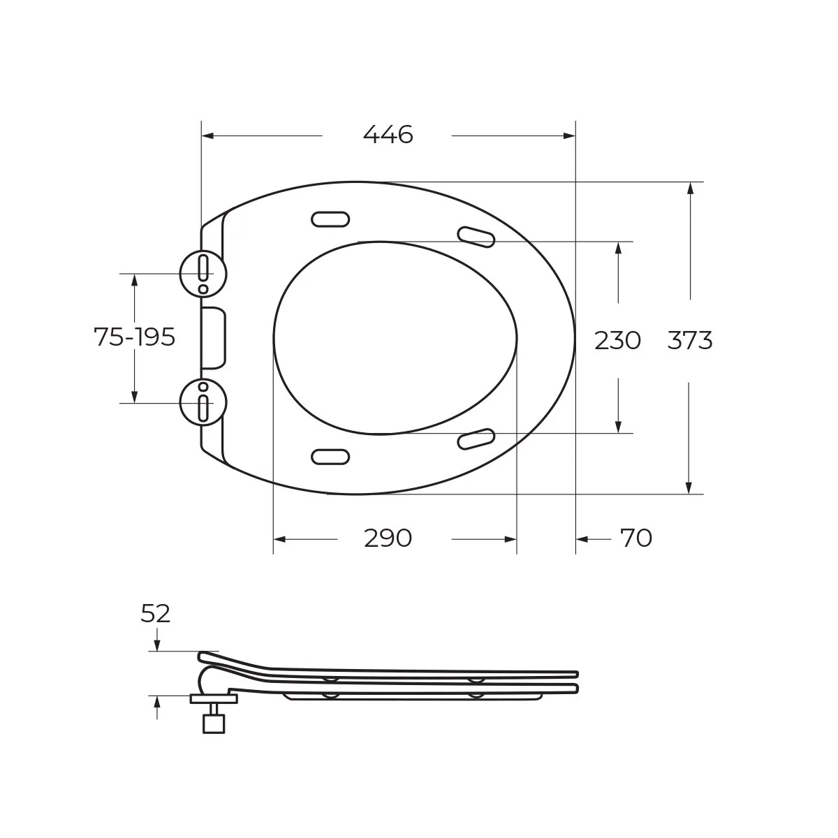 картинка Унитаз подвесной безободковый BelBagno ACQUA BB340CHR/BB2020SC 