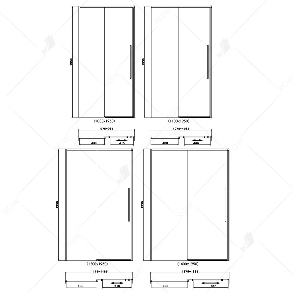 картинка Душевая дверь RGW SV-12B 32321215-14 