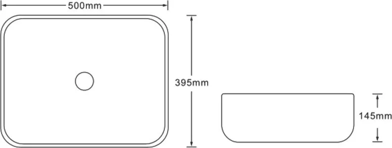 картинка Раковина керамическая SantiLine SL-7029 