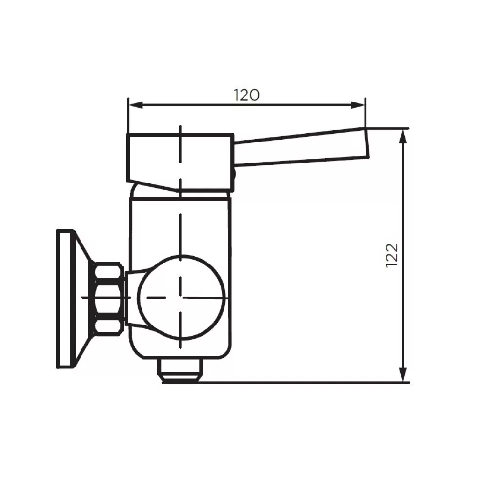 картинка Смеситель для душа Dorff Logic  new D3020000SS 