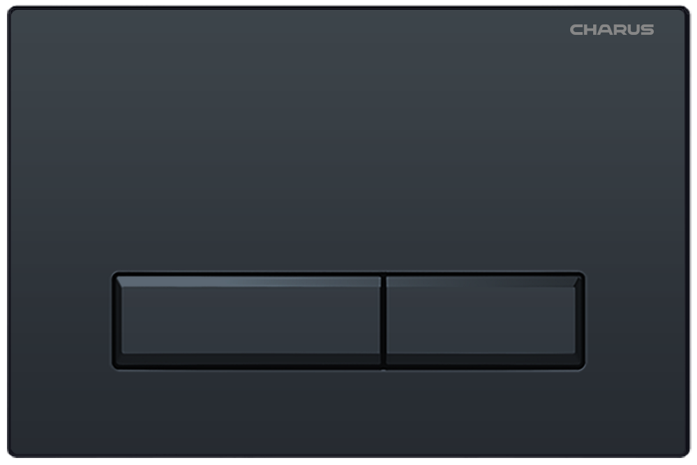 картинка Клавиша для инсталляции CHARUS FP.321.DW.01 черный матовый 