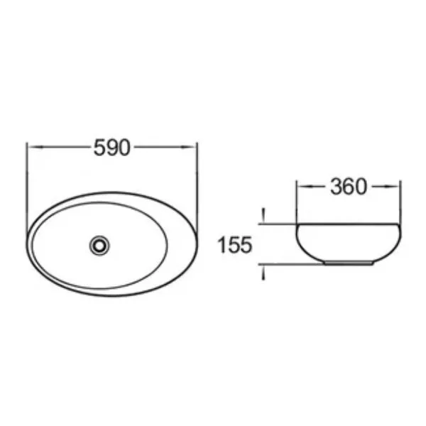 картинка Раковина Comforty 78255 