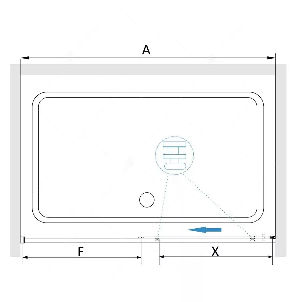 картинка Душевая дверь RGW SV-13B 06321312-14 