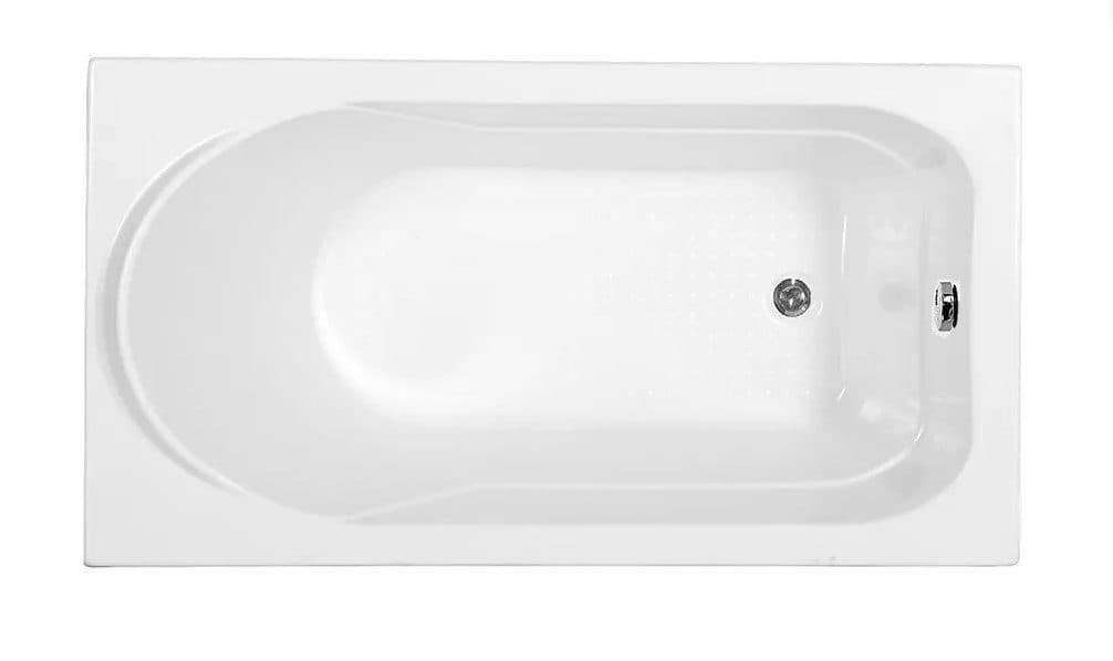 картинка Акриловая ванна Aquanet West 130x70 с каркасом West 00196059 