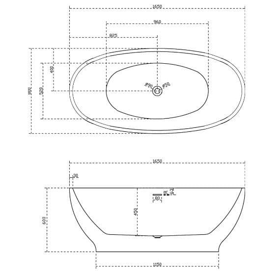 картинка Акриловая ванна Abber AB9207 