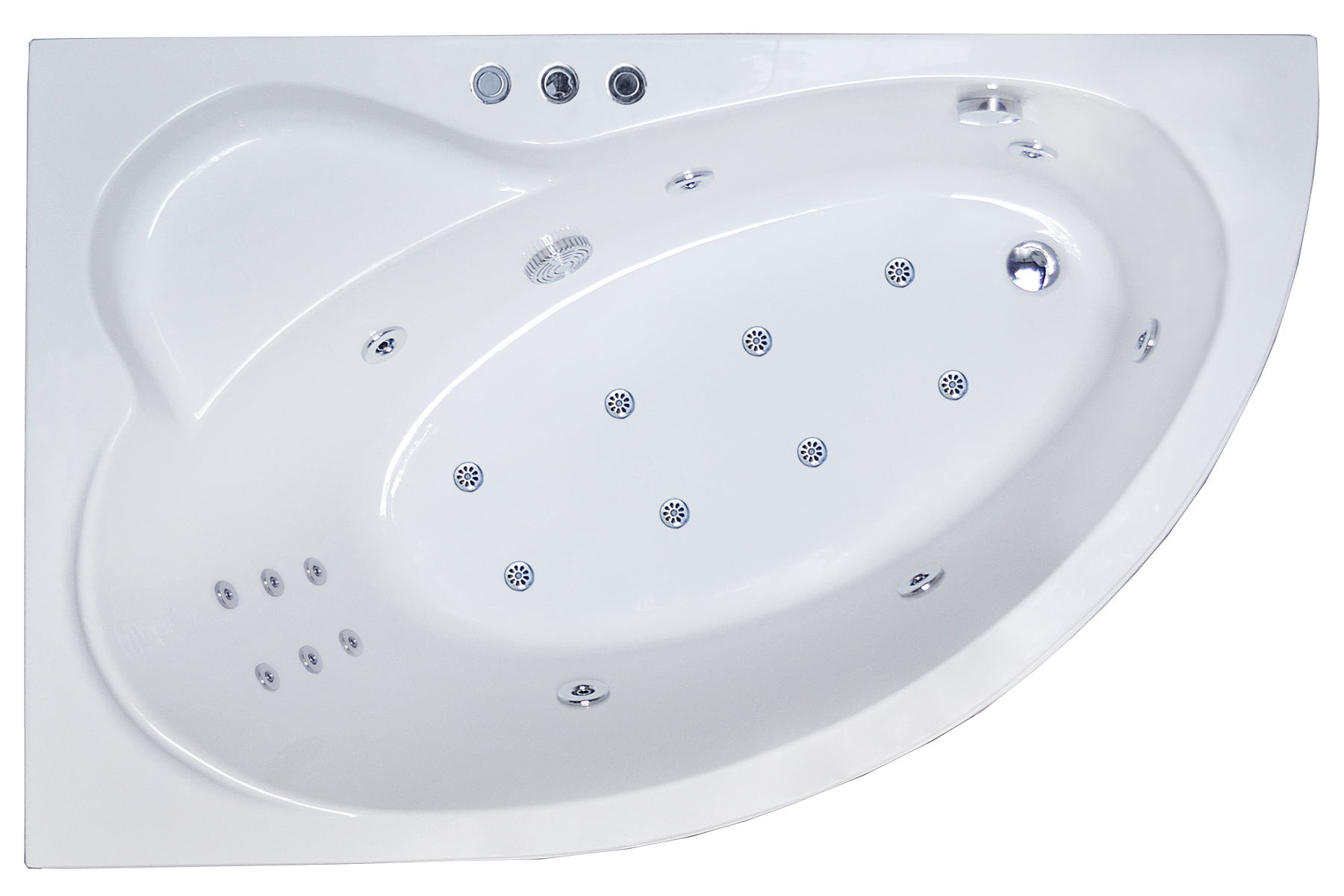 картинка Гидромассажная ванна Royal Bath ALPINE DE LUXE 140x95x58L 