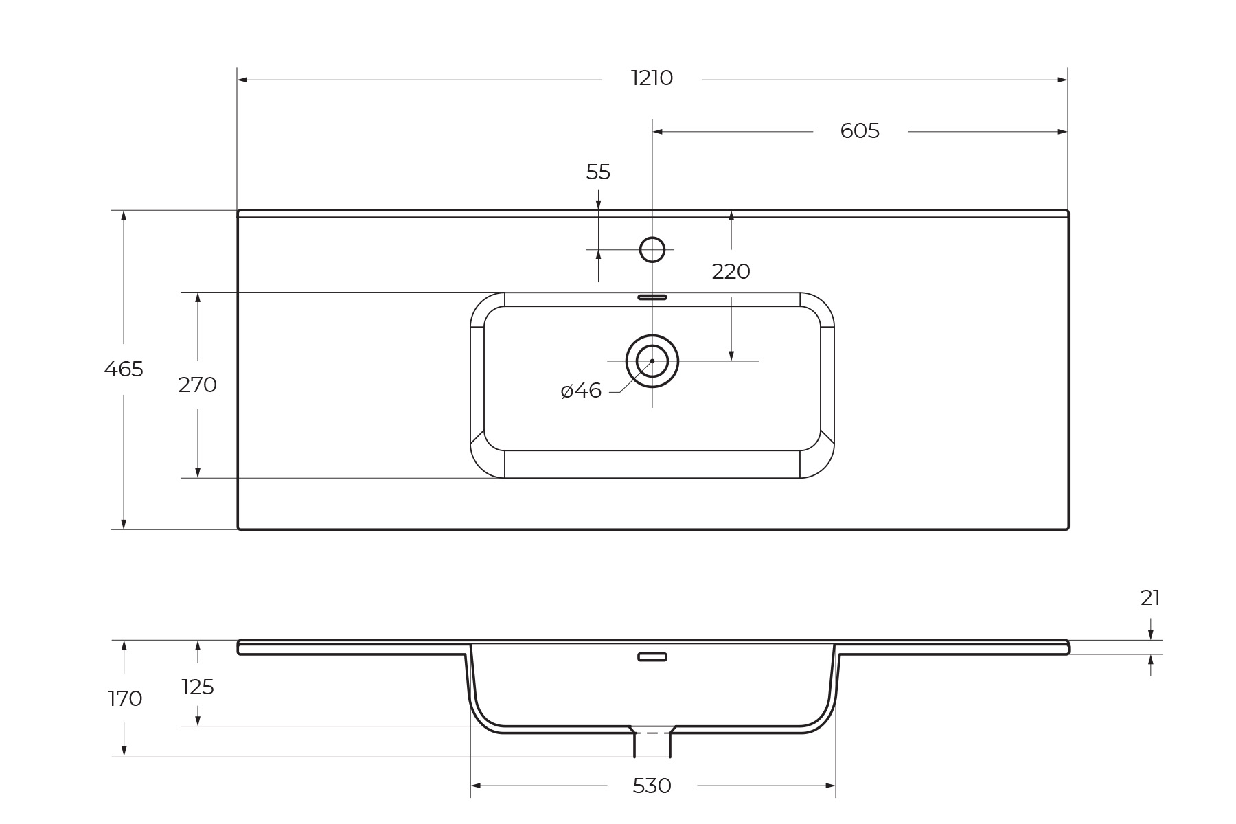 картинка Раковина керамическая BelBagno BB1200ETL  в ванную комнату