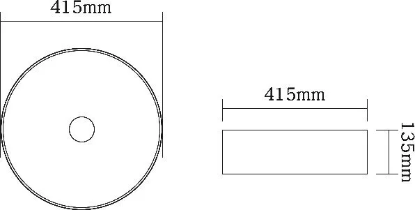 картинка Раковина керамическая SantiLine SL-1054MG 