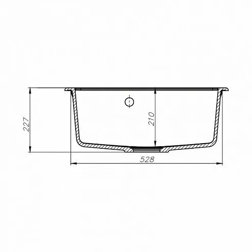 картинка Мойка кухонная из искусственного гранита IDDIS Vane G V03P571i87 