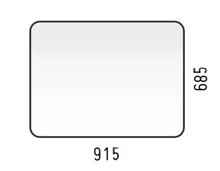 фото Зеркало Corozo LED Альбано 915х685 сенсор 