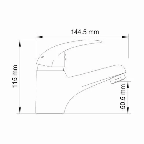 картинка Смеситель для умывальника WasserKRAFT Isen 2603 