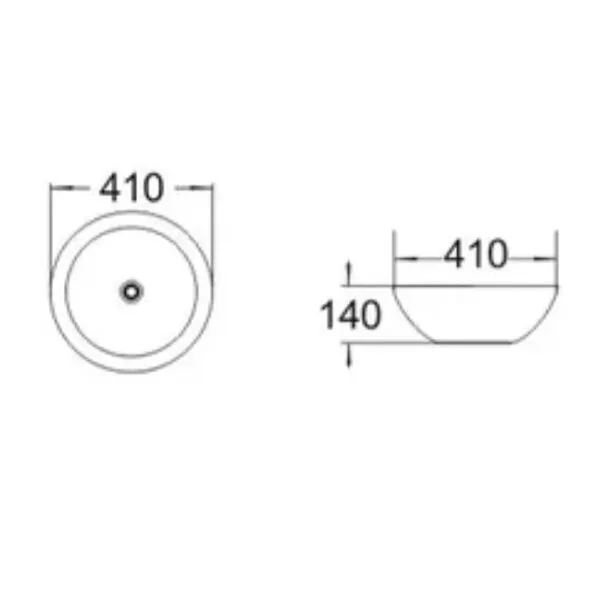 картинка Раковина Comforty J2056J золото 