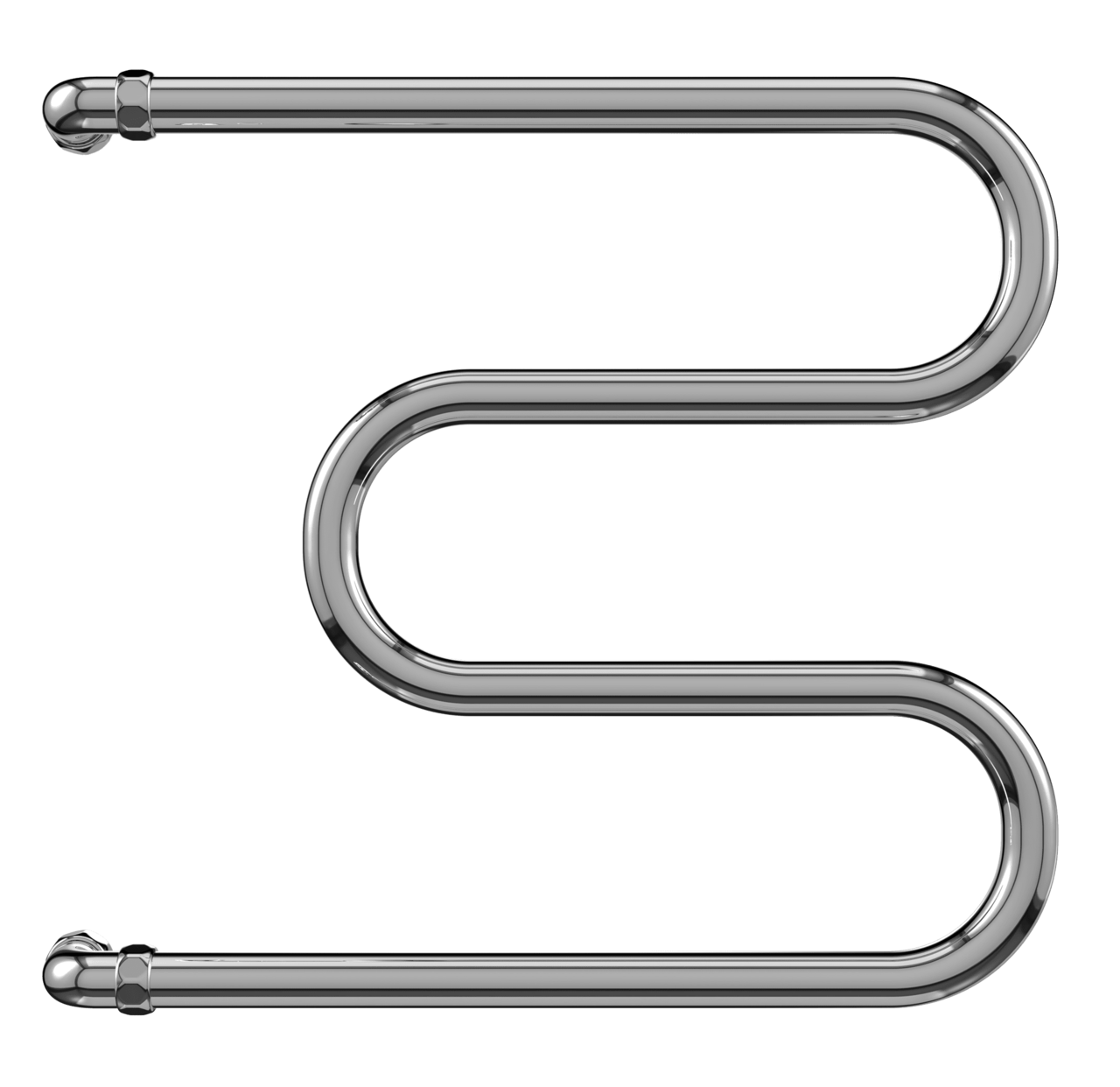 картинка Полотенцесушитель водяной Terminus М-образный 3/4" 600х600 