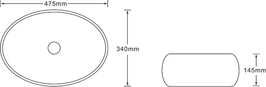 картинка Раковина керамическая SantiLine SL-7028 