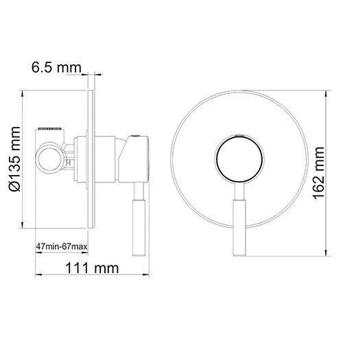 картинка Смеситель для душа WasserKRAFT Wern 4251 