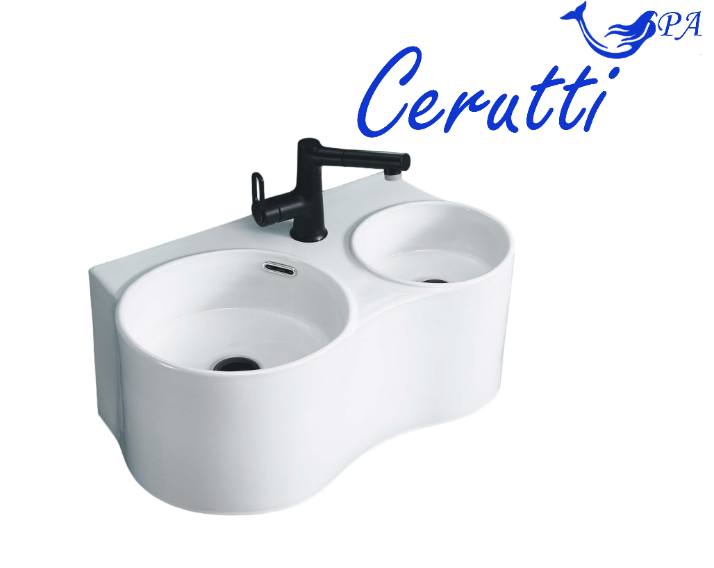 картинка Раковина двойная подвесная Cerutti SPA Double AMI 