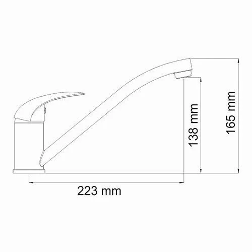 картинка Смеситель для кухни WasserKRAFT Isen 2607 