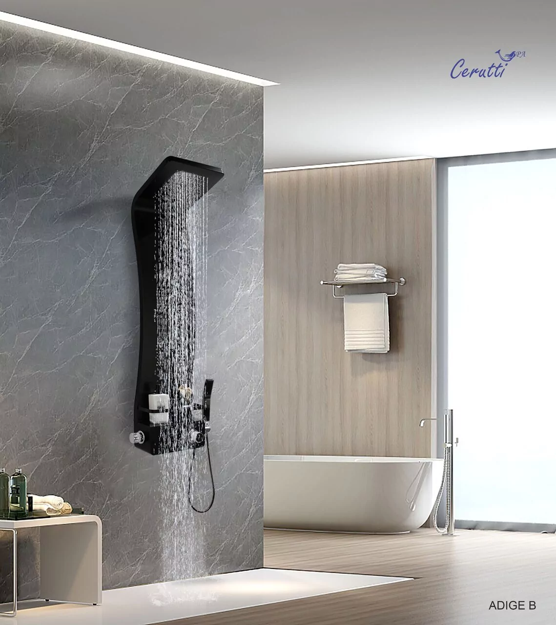 картинка Панель душевая Cerutti SPA ADIGE B CT8980 