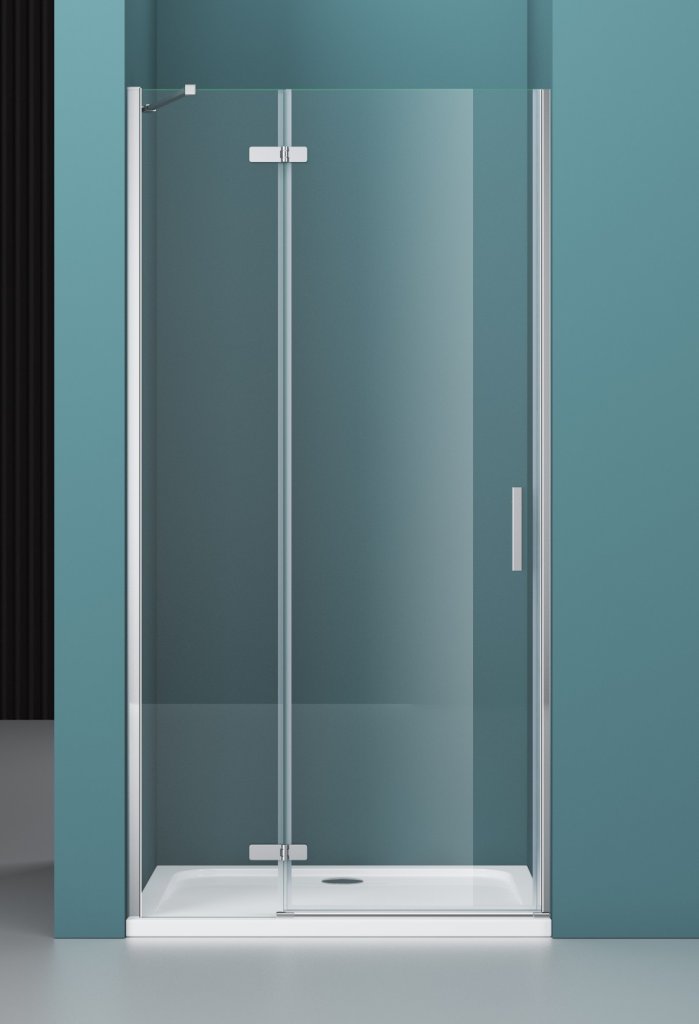 фото Душевая дверь BelBagno KRAFT-B-12-60/60-C-Cr-L 