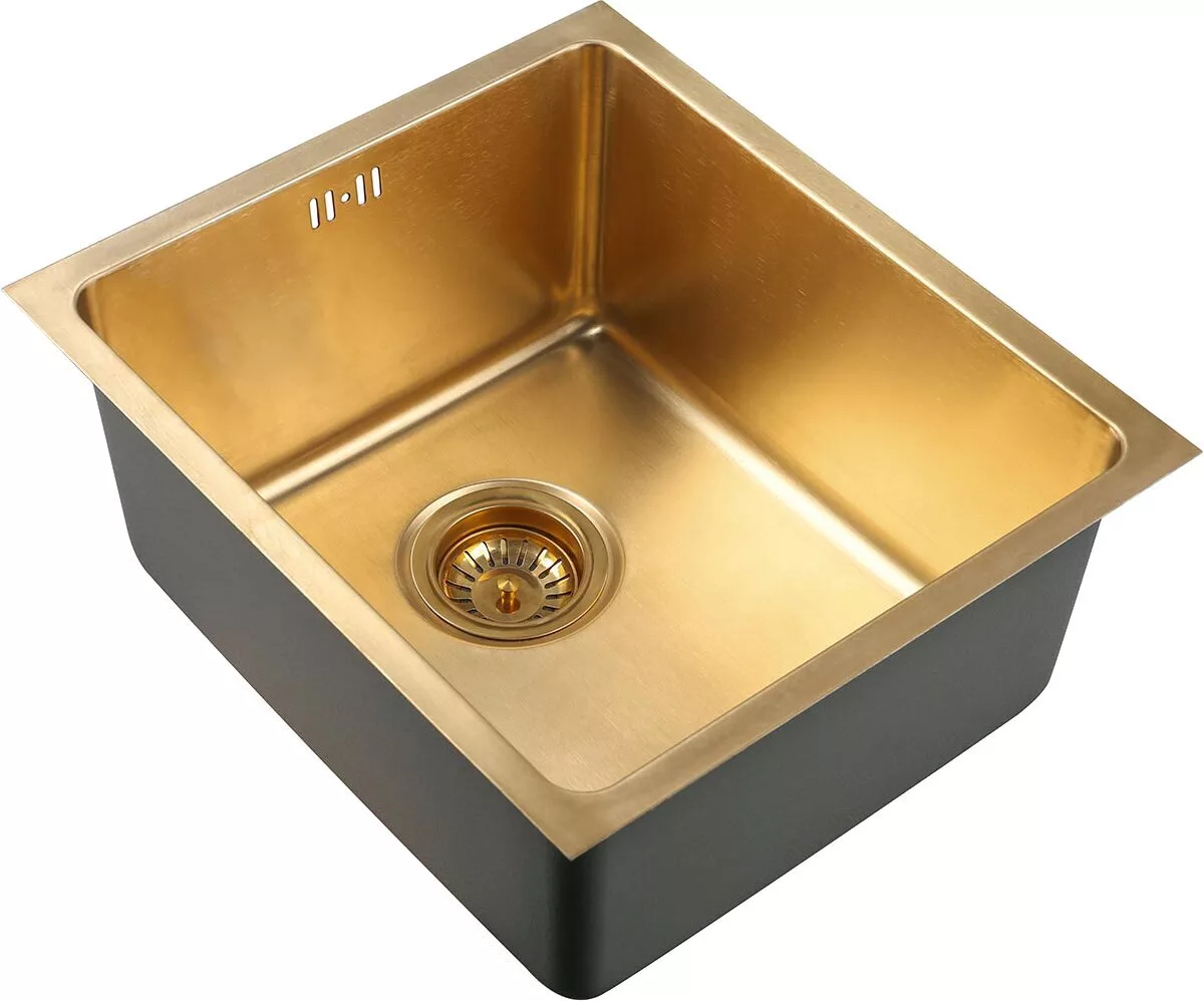 картинка Кухонная мойка ZORG Inox PVD SZR 4438 BRONZE 