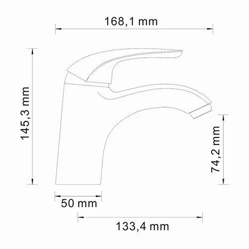 картинка Смеситель для умывальника WasserKRAFT Rossel 2803 