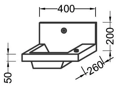 картинка Мебельная раковина Jacob Delafon Pop laminar 40 