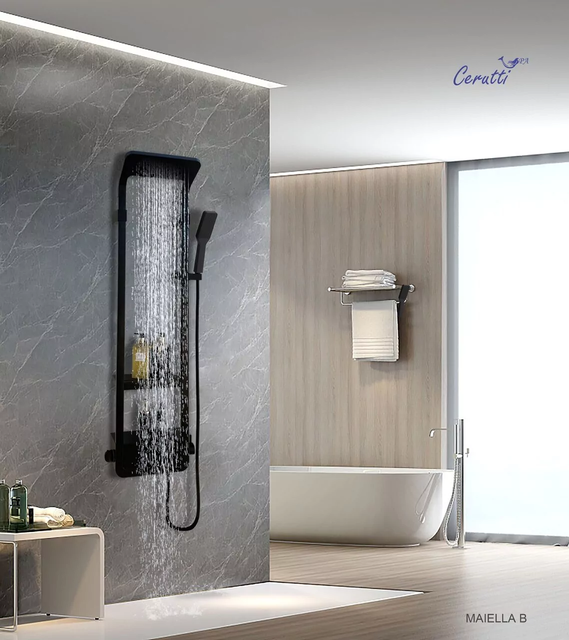 картинка Панель душевая Cerutti SPA MAIELLA B CT8985 