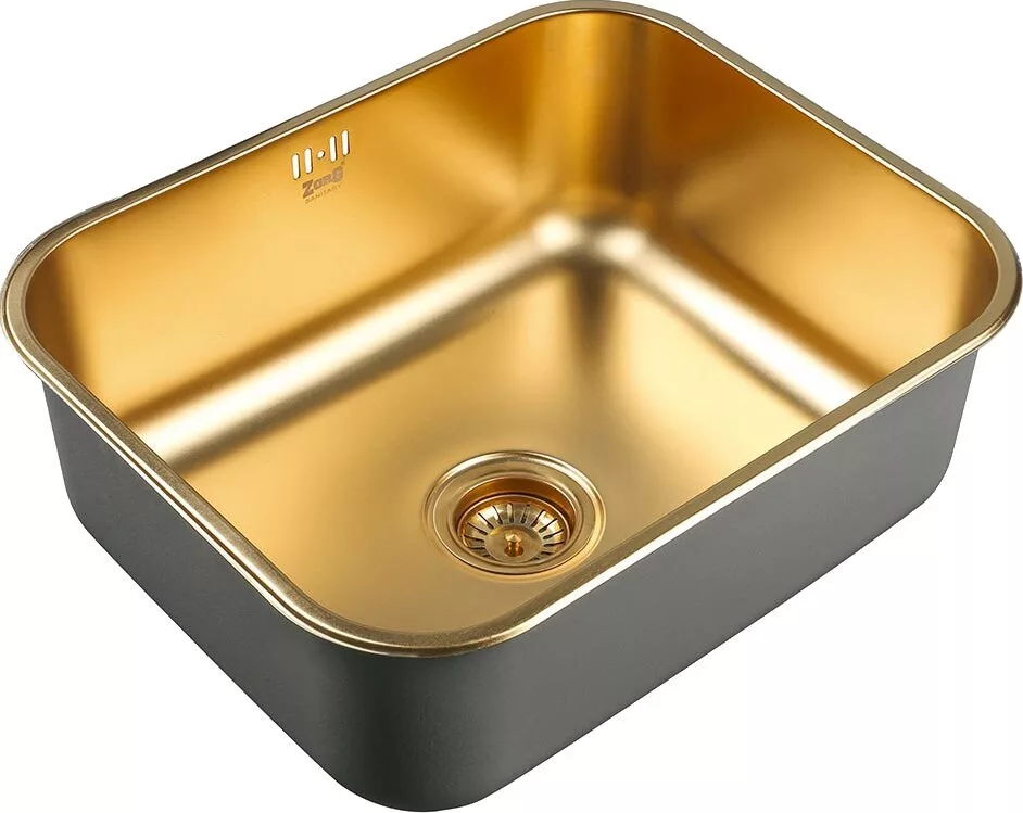 картинка Кухонная мойка ZORG Inox PVD SZR 5343 BRONZE 