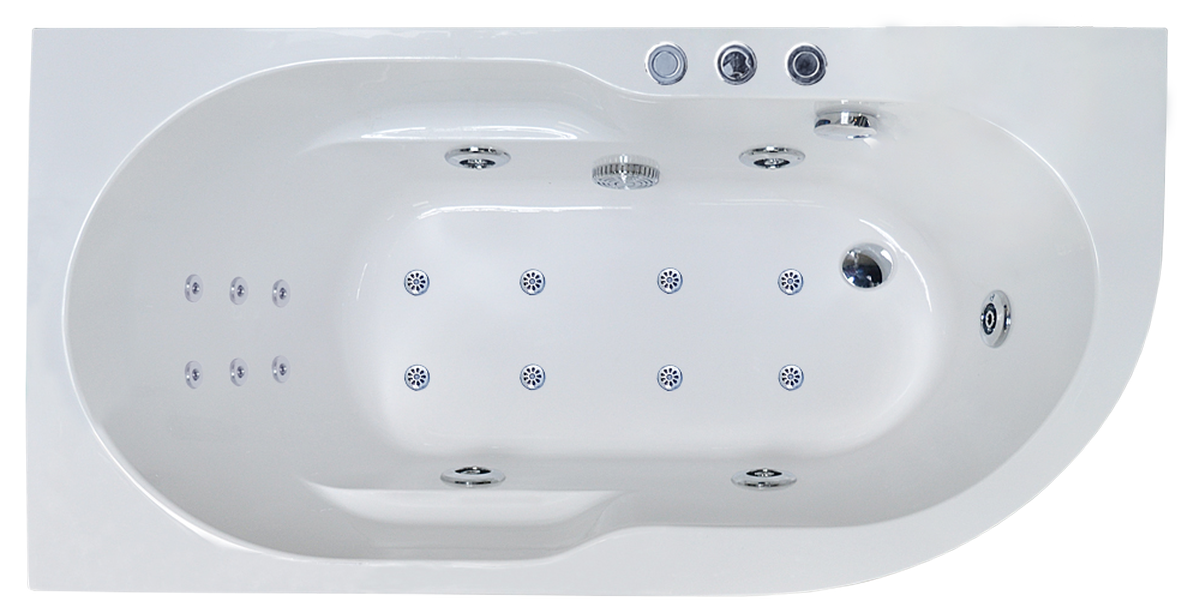 картинка Гидромассажная ванна Royal Bath AZUR DE LUXE 140x80x60L 