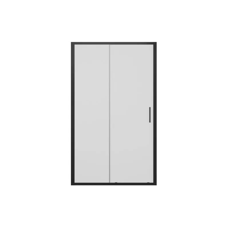 картинка Душевая дверь в нишу BRAVAT BLACKLINE BD120.4101B 