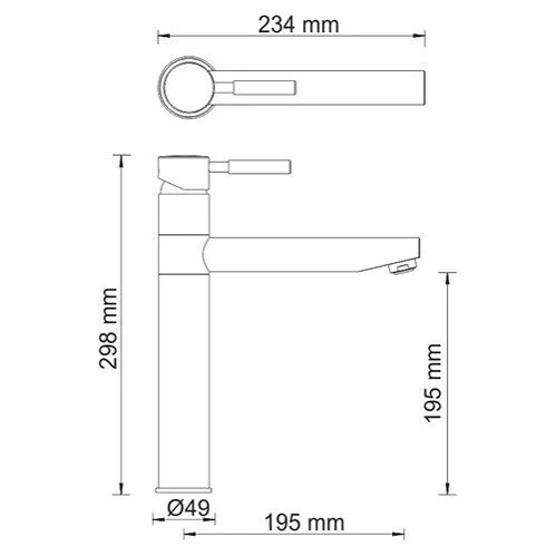 картинка Смеситель для кухни WasserKRAFT Wern 4207 