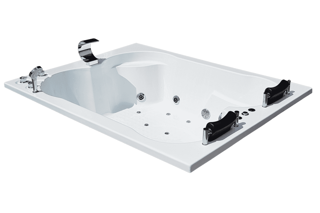 картинка Акриловая ванна Royal Bath Hardon De Luxe 200x150 с гидромассажем 