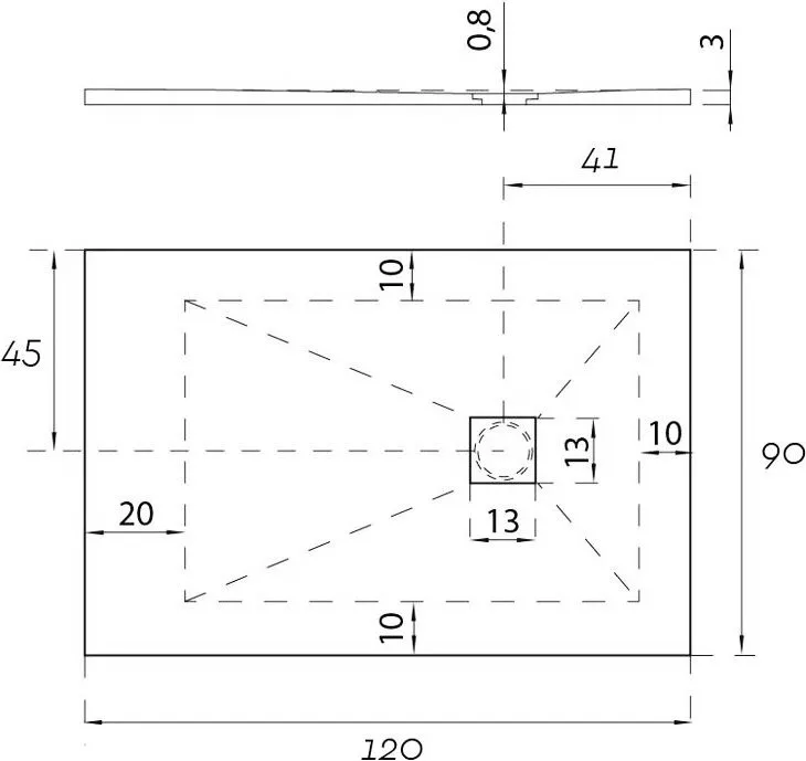 фото Душевой поддон Aquanet Pleasure 120x90 