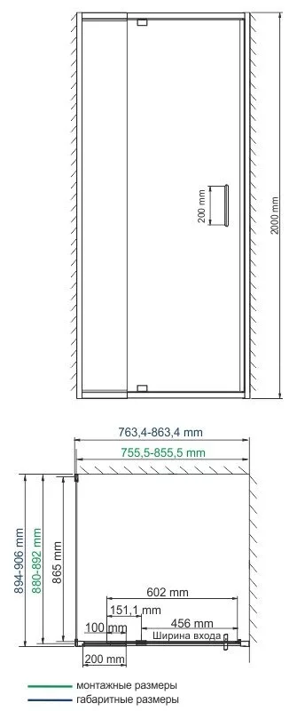 фото Душевой уголок WasserKRAFT  Berkel 48P28 