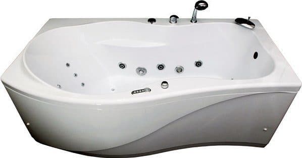 картинка Акриловая ванна Aquanet Borneo 170x90 L с каркасом 