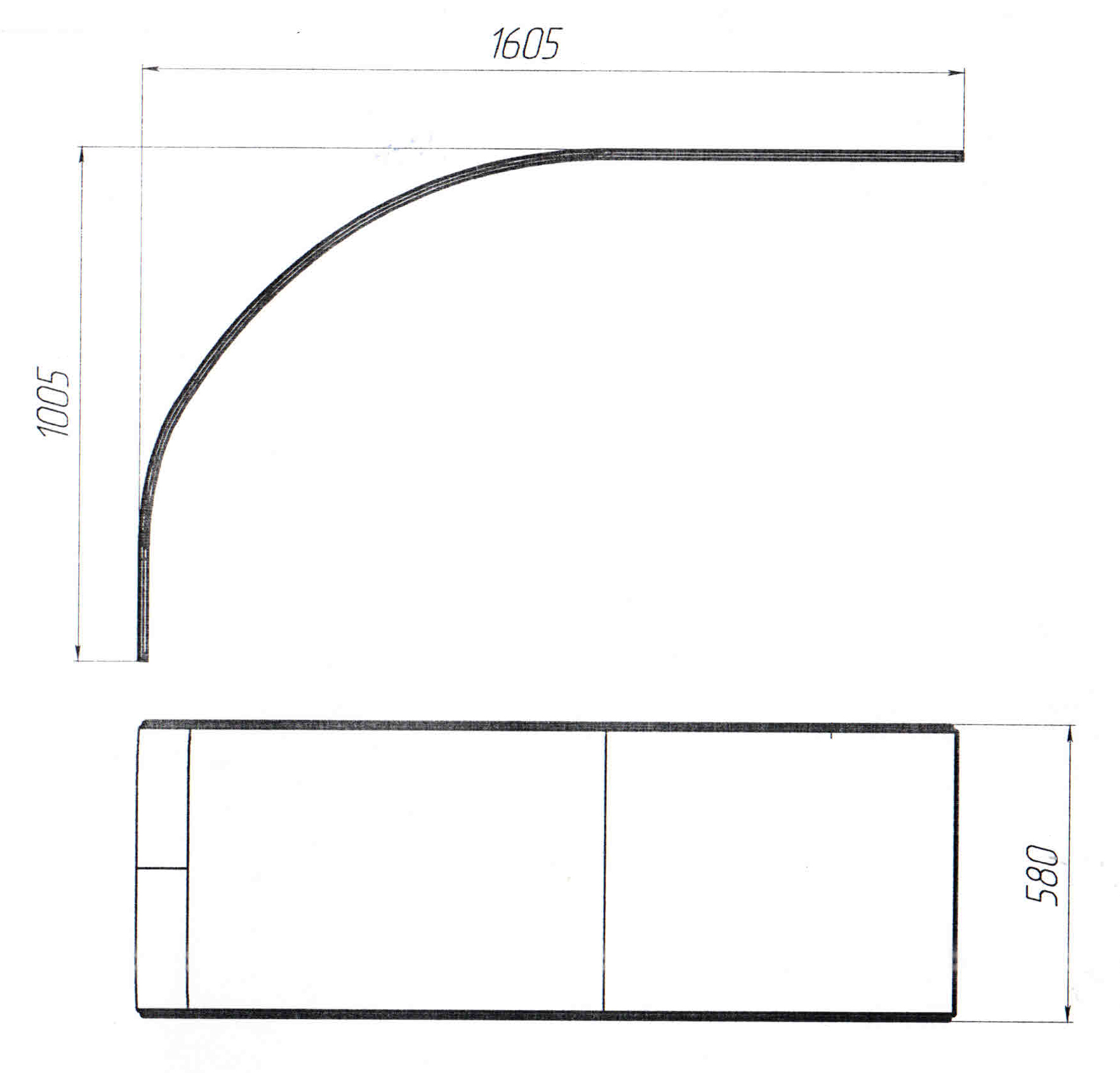 картинка Панель 1Marka FLAT DIANA 160 R/L