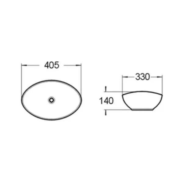 картинка Раковина Comforty 7838MB матовый черный 