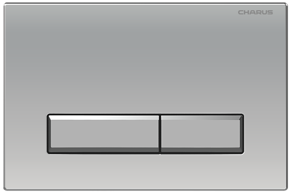 картинка Клавиша для инсталляции CHARUS FP.321.46.01 хром матовый 
