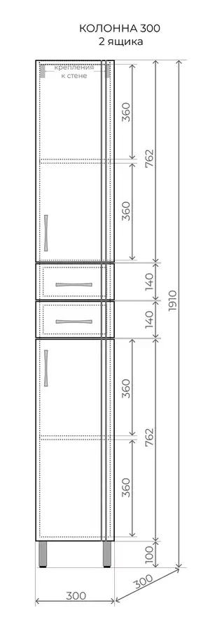 фото Колонна Style Line Эко Стандарт 30 