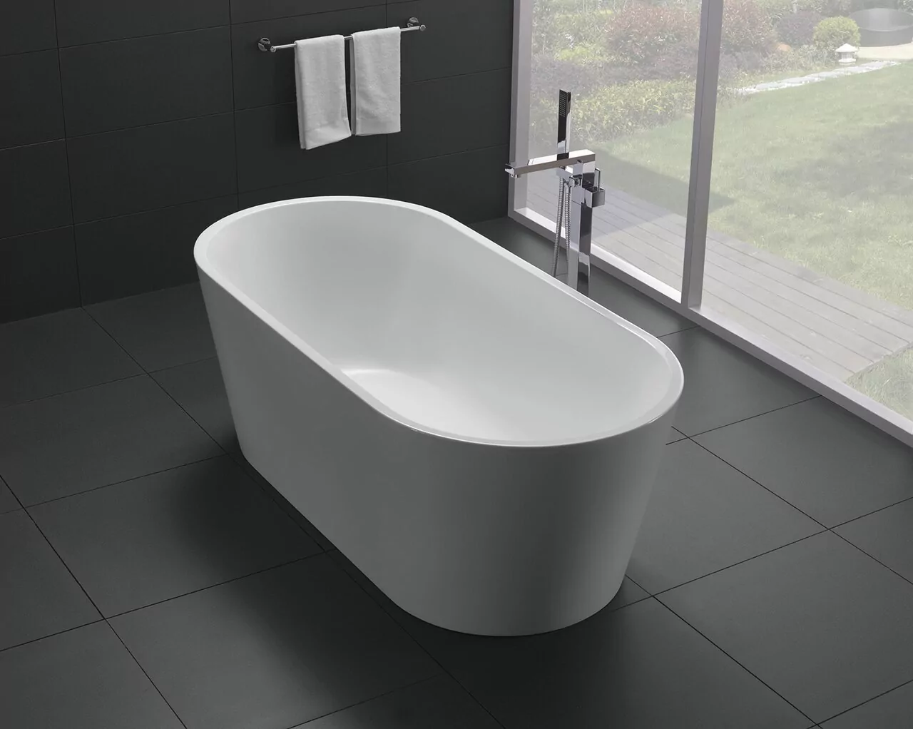 картинка Акриловая ванна без перелива BelBagno BB71-1800-W0 1800x800x600 