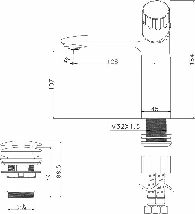 картинка Смеситель для раковины Lemark Wing LM5306C 