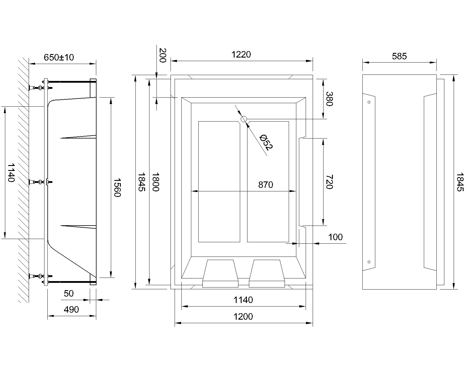 картинка Гидромассажная ванна Royal Bath TRIUMPH COMFORT 180х120х65 