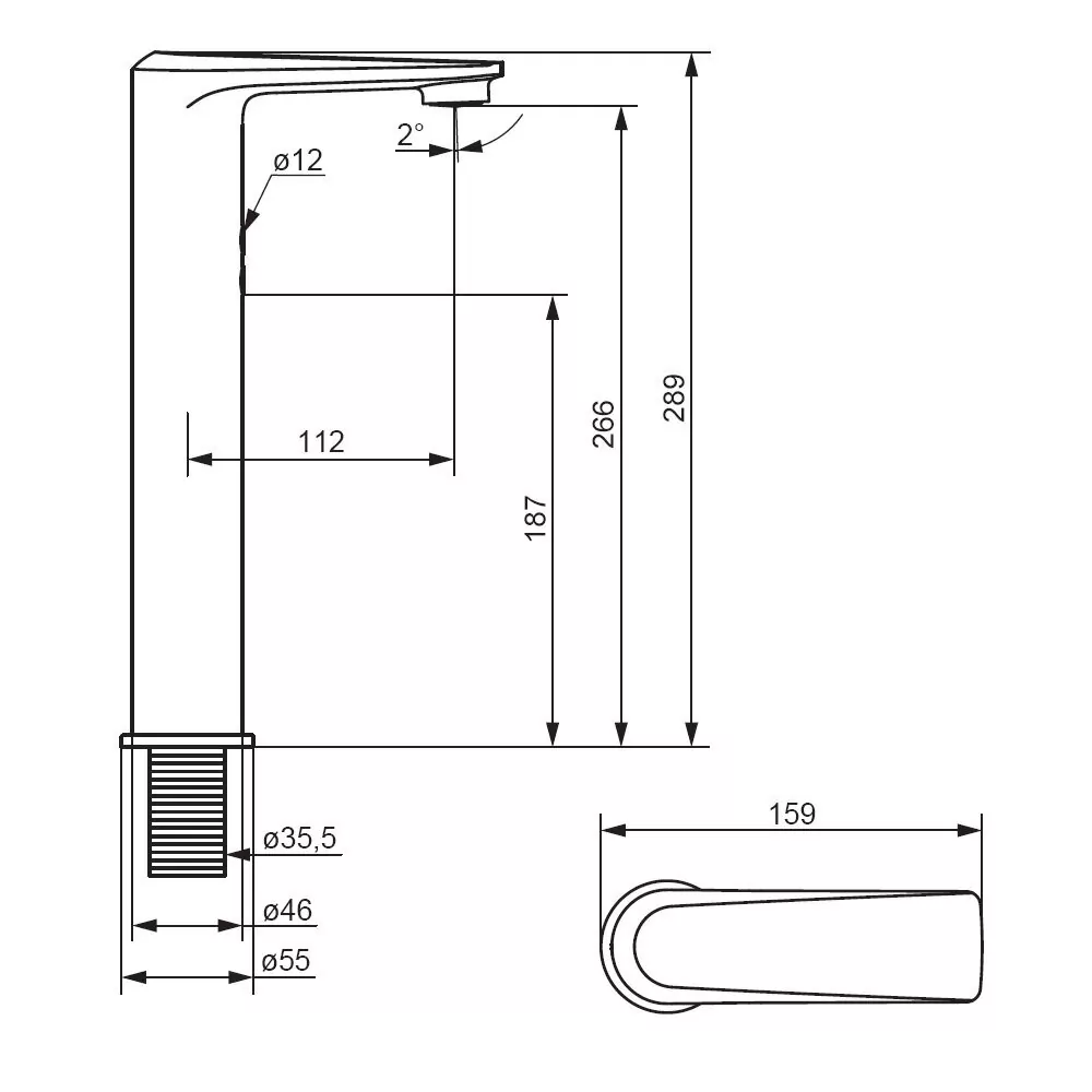 картинка Смеситель для раковины Damixa Jupiter 770280300 